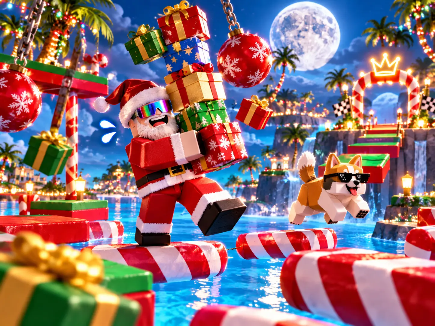 Gift gauntlet — community SantaMoon artwork